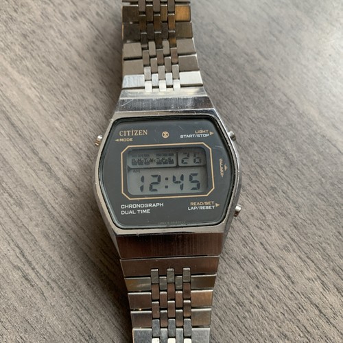 Vintage citizen digital watch - digital,