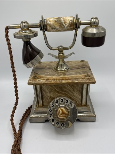 Vtg italian rotary telephone - vtg,
