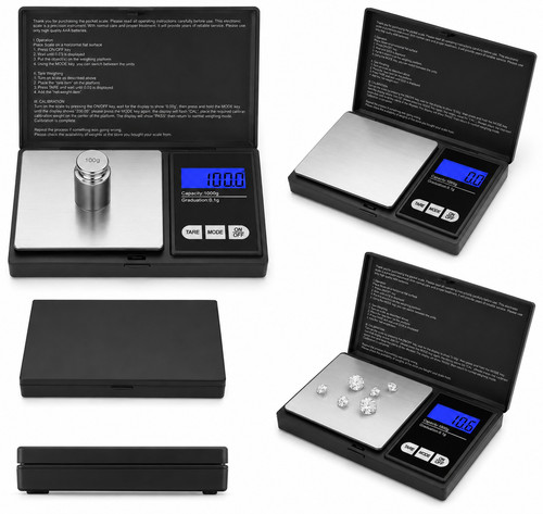Digital pocket scales 1000g - digital,