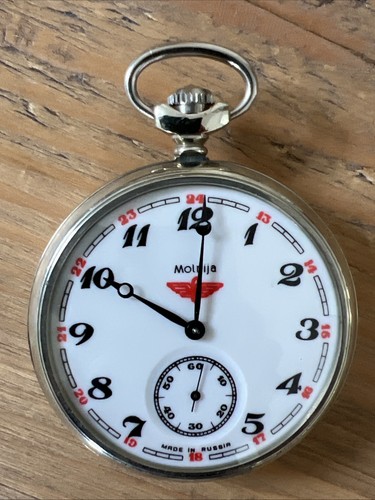 Ussr railway pocket - pocket, watch