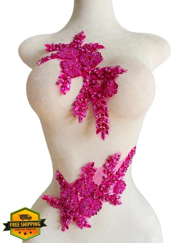 Bdacy rose red rhinestone - rose,