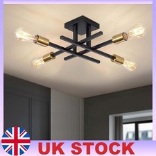 4 Heads Modern Sputnik Ceiling