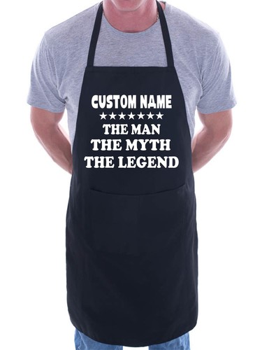 Personalise this apron the man - personalise,