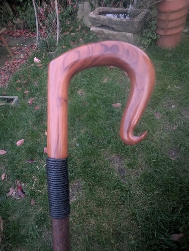 Wooden shepherds crook - wooden,