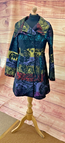 Desigual coat womens 10 - desigual, uk