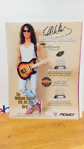 Peavey wolfgang evh guitar - wolfgang,
