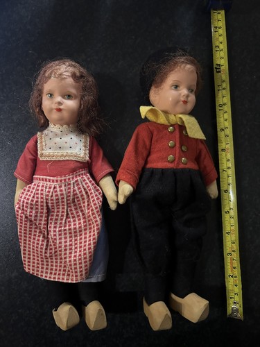Pair antique dutch holland - dutch,