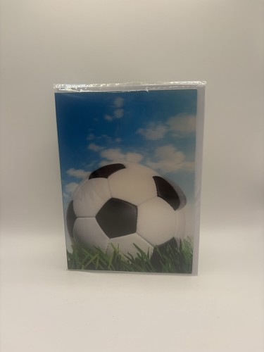 Carte blanche football - blanche, 3d