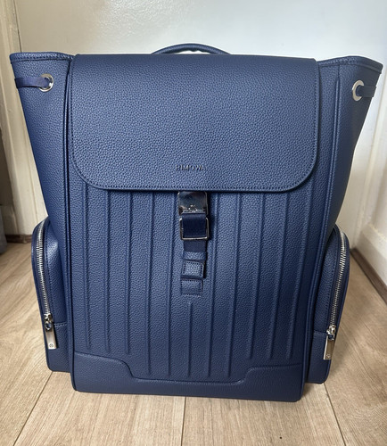 Rimowa blue leather - rimowa,