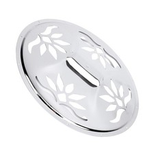 Guitar Cover Resonator Stainless Steel Silver Patterned Perforated Guitar Cover