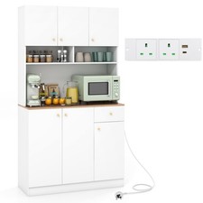 COSTWAY 180cm Tall Pantry