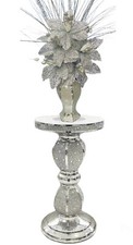 Full SILVER TABLE AND VASE