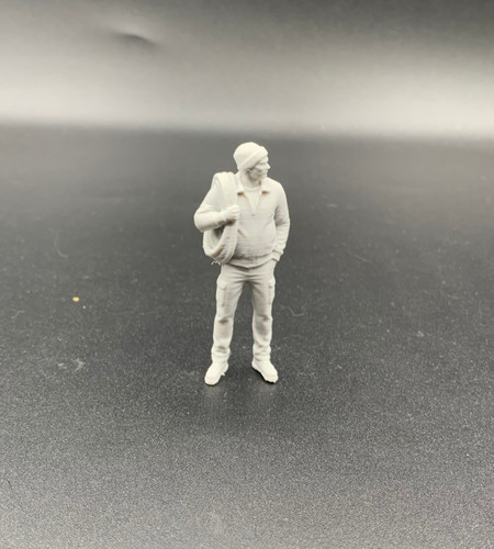 Model boat crew figure - model,