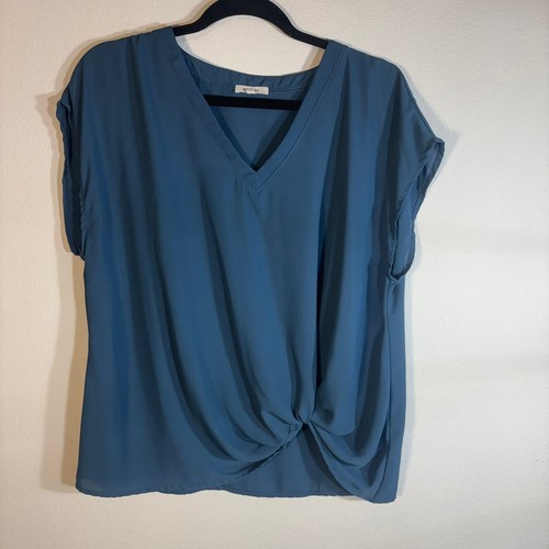 Pleione womens teal blue v - teal,