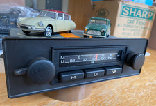 1970,s car radio  Blaupunkt braunschweig 2 VW  - FM-includes cable for mp3/ipod