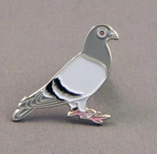 Racing pigeon pin - pin, badge