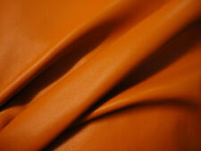 Orange Smooth Soft leather 0.8mm 8" x 6" OR052
