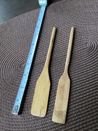 Vintage wood wooden spatula - vintage,