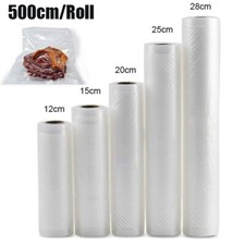 1Roll 5m Vacuum Food Sealer Bags Roll Storage Kitchen Sealing Machine Fresh