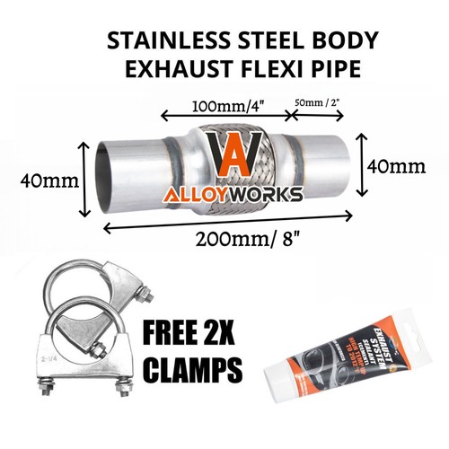Exhaust clamp flexi tube - exhaust,