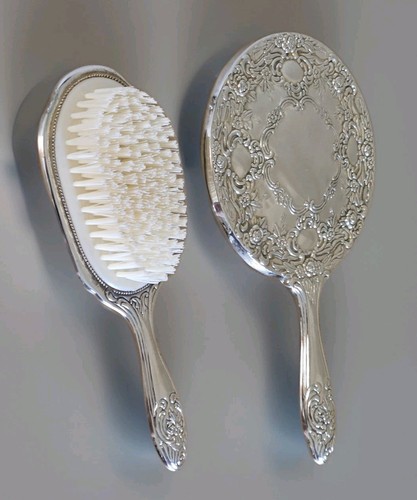 Vintage silver plated - plated, dressing