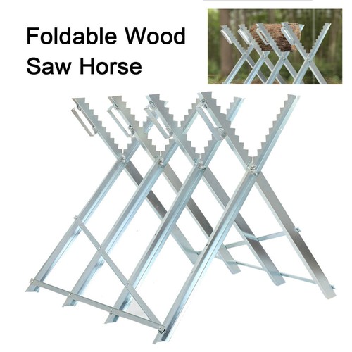 Saw horse wood log holder - horse,
