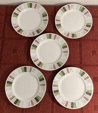 5 Alfred Meakin Retro Tangier Side Plates App 8"