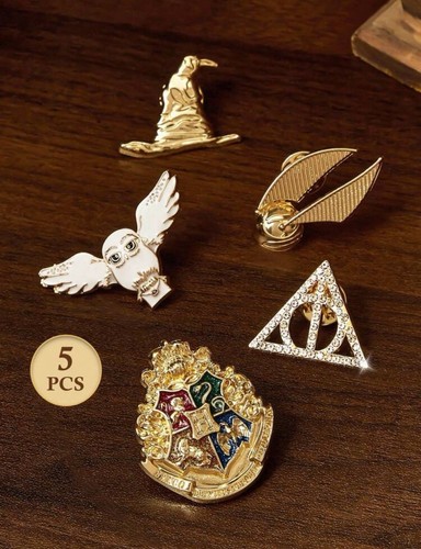 Harry potter brooch golden - harry,