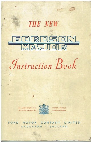 Fordson major tractor original - fordson,