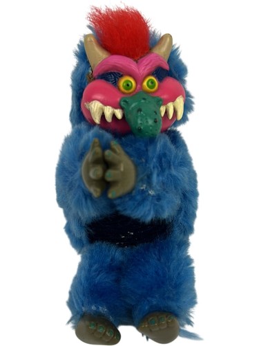 Amtoy blue monster plush - monster,