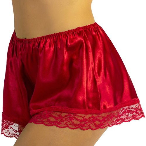 Red sexy silky shiny - red, satin