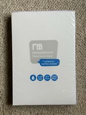 4 x Mothercare Fitted Waterproof Sheet For Moses Basket / Pram