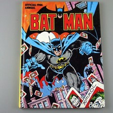 Batman The Official Annual 1986 DC Comics UK LEM London Editions