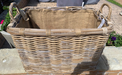 Large log wicker - log,