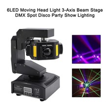 6LED Moving Head Light 3-Axis