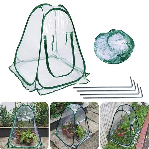 Pop cloche plant pot cover - pop-up,