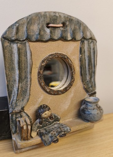 Studio pottery wall - pottery,