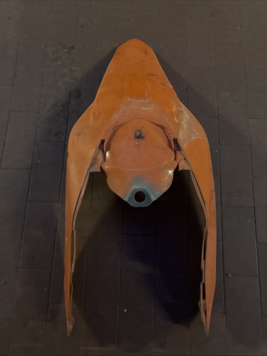 Rear fender plastic fairing