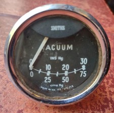 Smiths Vacuum Gauge - Classic