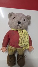 Vintage 1970s Rupert the Bear 20" burbank toys Pull String Soft Plush Toy FAULTY