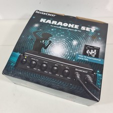 Silvercrest Party Karaoke Set With 2 Microphones, Hits CD, Connect TV or DVD