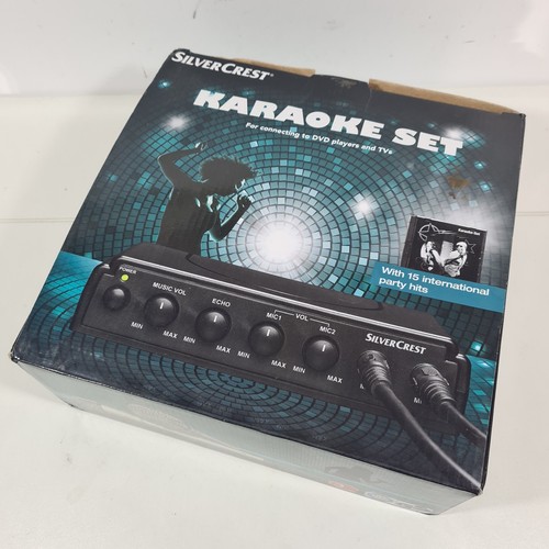 Silvercrest party karaoke set - party,