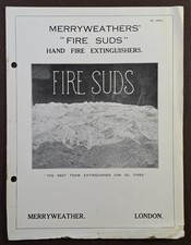 1930 Merryweather Fire Suds