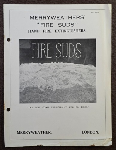 1930 merryweather fire suds - 1930,