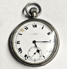 WW2 Era Pocket Watch Running