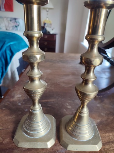 Vintage brass candle - vintage, sticks