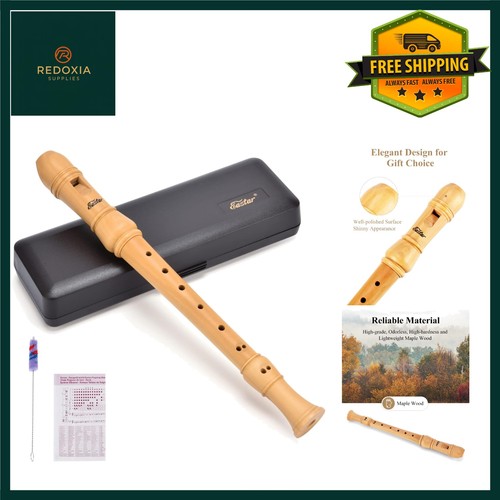 Maple wood soprano recorder - soprano,
