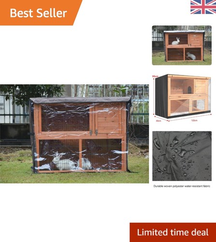Stylish black hutch - black,