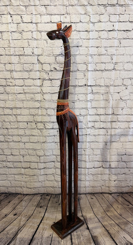 150cm brown wooden - 150cm, giraffe
