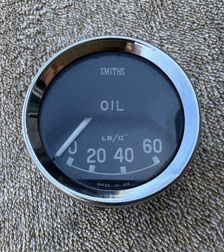 Smiths oil pressure gauge - oil,